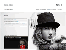 Tablet Screenshot of dianacasas.es